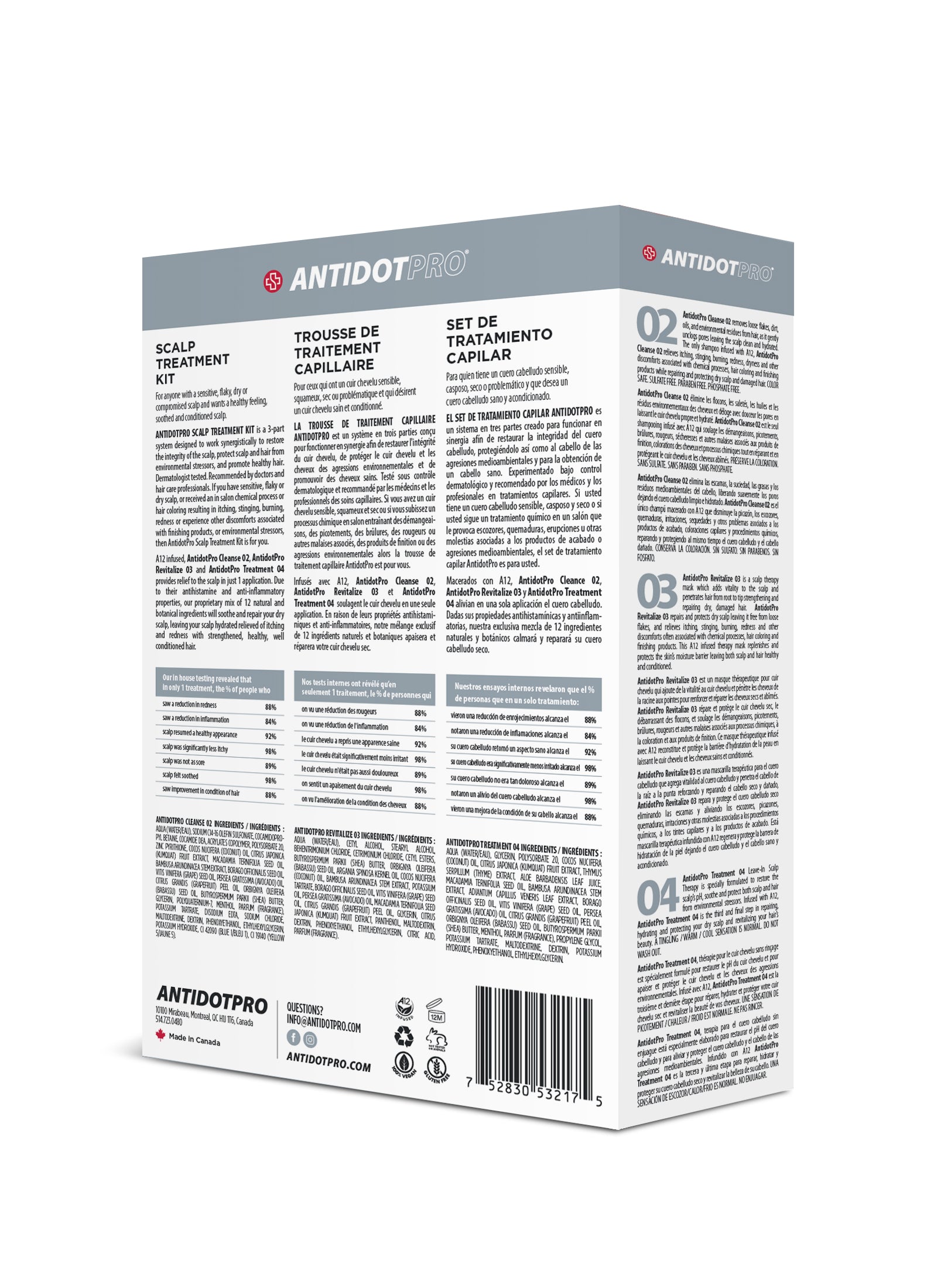 AntidotPro Scalp Treatment Kit - [ANTI-R-KIT-234]