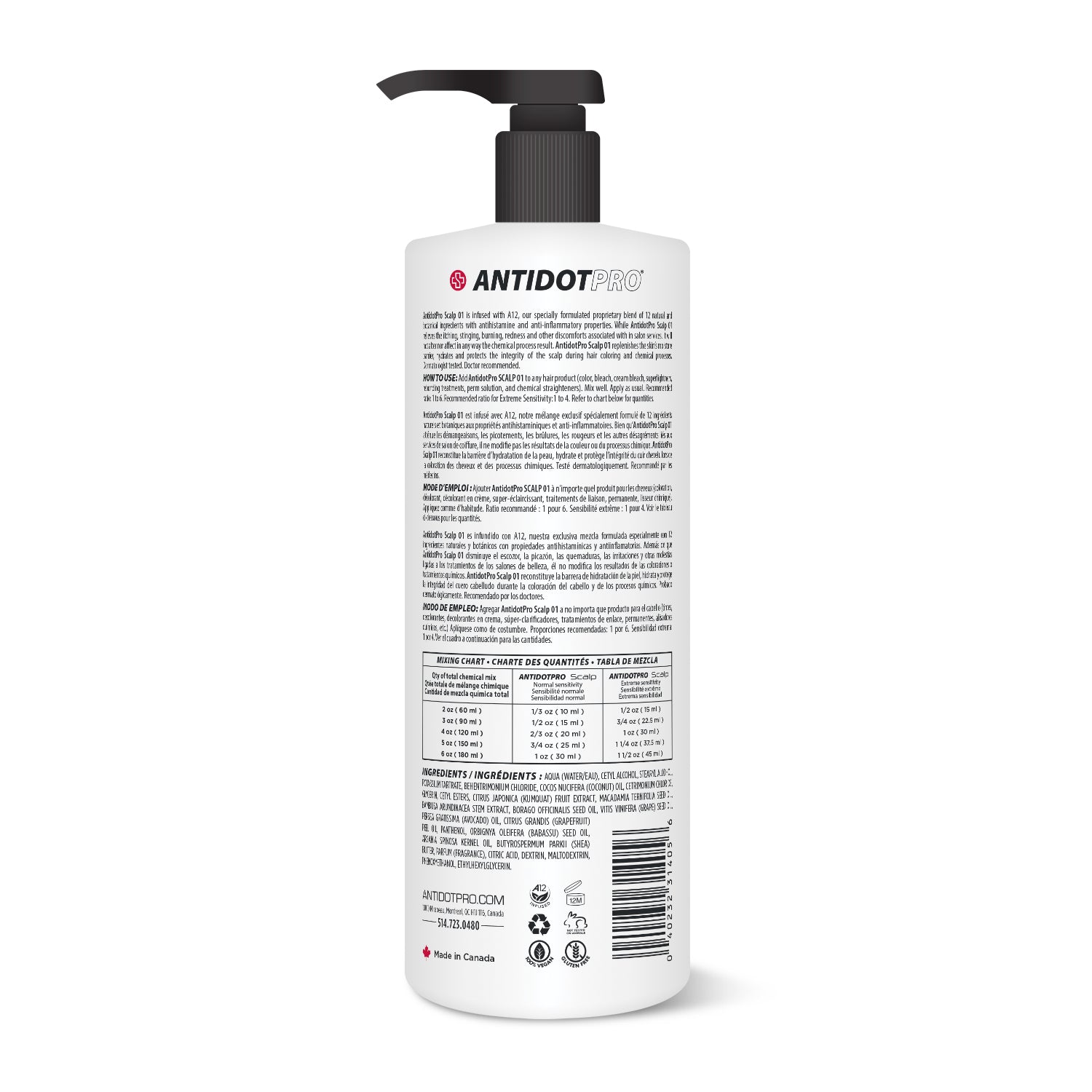 AntidotPro 01 Scalp - 1000ML [ANTI-R-01-1000]